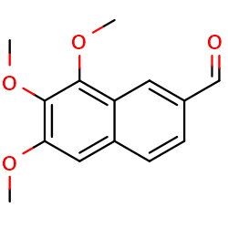 6,7,8-trimethoxynaphthalene-2-carbaldehydeͼƬ