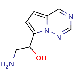 2-amino-1-{pyrrolo[2,1-f][1,2,4]triazin-7-yl}ethan-1-olͼƬ