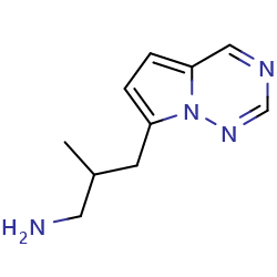 2-methyl-3-{pyrrolo[2,1-f][1,2,4]triazin-7-yl}propan-1-amineͼƬ