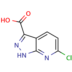 6-chloro-1H-pyrazolo[3,4-b]pyridine-3-carboxylicacidͼƬ