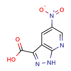 5-nitro-1H-pyrazolo[3,4-b]pyridine-3-carboxylicacidͼƬ