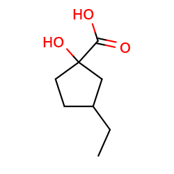 3-ethyl-1-hydroxycyclopentane-1-carboxylicacidͼƬ