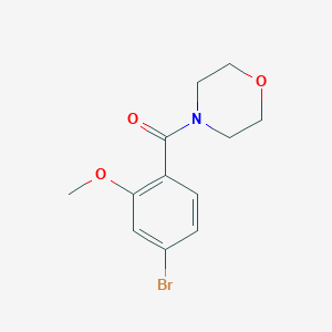 4-[(4-Bromo-2-methoxyphenyl)carbonyl]morpholineͼƬ