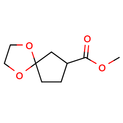 Methyl1,4-dioxaspiro[4,4]nonane-7-carboxylateͼƬ