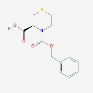 (S)-4-((Benzyloxy)carbonyl)thiomorpholine-3-carboxylic AcidͼƬ