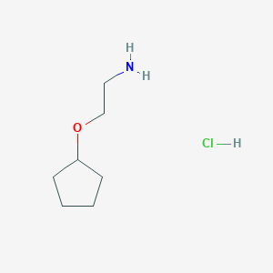 2-(cyclopentyloxy)ethan-1-aminehydrochlorideͼƬ