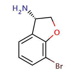 (3S)-7-bromo-2,3-dihydro-1-benzofuran-3-amineͼƬ