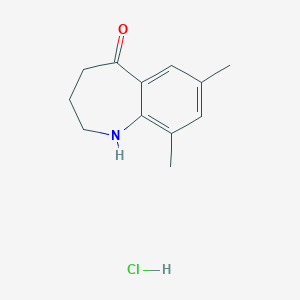 7,9-dimethyl-1,2,3,4-tetrahydro-1-benzazepin-5-onehydrochlorideͼƬ