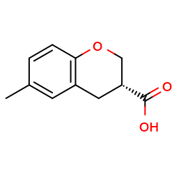 (3R)-6-methyl-3,4-dihydro-2H-1-benzopyran-3-carboxylicacidͼƬ