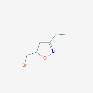 5-(bromomethyl)-3-ethyl-4,5-dihydroisoxazoleͼƬ