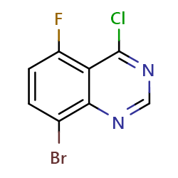 8-bromo-4-chloro-5-fluoro-quinazolineͼƬ