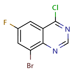 8-bromo-4-chloro-6-fluoro-quinazolineͼƬ