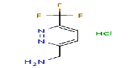 [6-(Trifluoromethyl)pyridazin-3-yl]methanaminehydrochlorideͼƬ