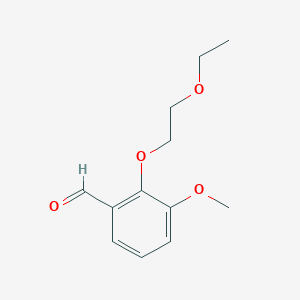 2-(2-Ethoxyethoxy)-3-methoxybenzaldehydeͼƬ