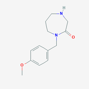 1-[(4-methoxyphenyl)methyl]-1,4-diazepan-2-oneͼƬ