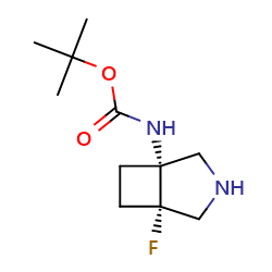 tert-butylN-[(1R,5S)-5-fluoro-3-azabicyclo[3,2,0]heptan-1-yl]carbamateͼƬ