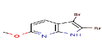 2,3-Dibromo-6-methoxy-1H-pyrrolo[2,3-b]pyridineͼƬ