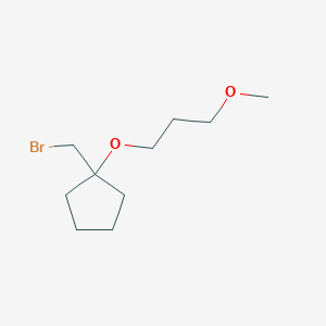 1-(bromomethyl)-1-(3-methoxypropoxy)cyclopentaneͼƬ