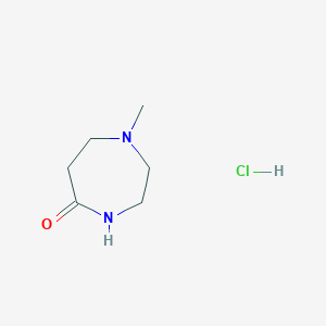 1-Methyl-1,4-diazepan-5-one hydrochlorideͼƬ