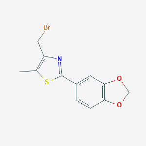 2-Benzo[1,3]dioxol-5-yl-4-bromomethyl-5-methylthiazoleͼƬ