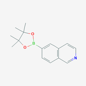 6-(4,4,5,5-Tetramethyl-1,3,2-dioxaborolan-2-yl)isoquinolineͼƬ