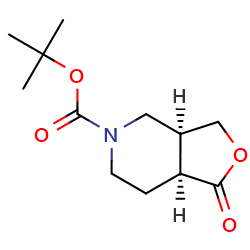 (3Ar,7aR)-rel-tert-Butyl1-oxohexahydrofuro[3,4-c]pyridine-5(3H)-carboxylateͼƬ