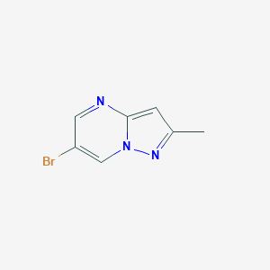 6-Bromo-2-methylpyrazolo[1,5-a]pyrimidineͼƬ