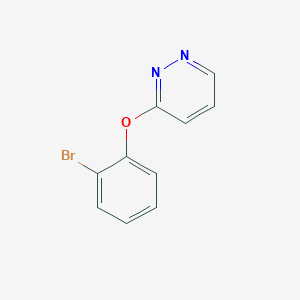 3-(2-Bromophenoxy)pyridazineͼƬ