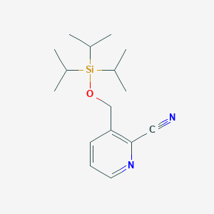 2-Cyano-3-((triisopropylsilyl)ethynyl)pyridineͼƬ