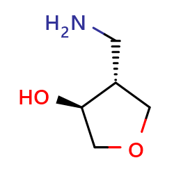 trans-4-(aminomethyl)oxolan-3-olͼƬ