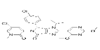 (6R)-5-(5-Chloro-1,2-dihydro-1-methyl-2-oxo-3-pyridinyl)-6-(4-chlorophenyl)-2-(2,4-dimethoxy-5-pyrimidinyl)-5,6-dihydro-1-(1-methylethyl)pyrrolo[3,4-d]imidazol-4(1H)-oneͼƬ