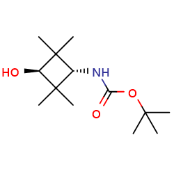 cis-Tert-butyl3-hydroxy-2,2,4,4-(tetramethyl)cyclobutylcarbamateͼƬ