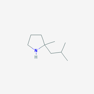 2-methyl-2-(2-methylpropyl)pyrrolidineͼƬ