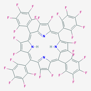 2,3,7,8,12,13,17,18-Octafluoro-5,10,15,20-tetrakis(pentafluorophenyl)porphyrinͼƬ