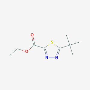 5-tert-Butyl-1,3,4-thiadiazole-2-carboxylic acidethyl esterͼƬ