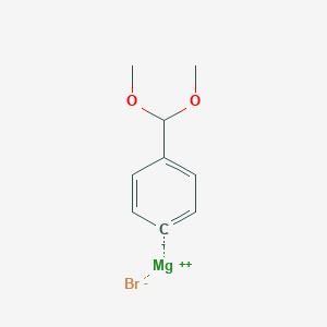 4-(Dimethoxymethyl)phenylmagnesium bromide,0,5M THFͼƬ