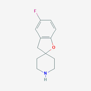 5-FLUORO-3H-SPIRO[BENZOFURAN-2,4'-PIPERIDINE]ͼƬ