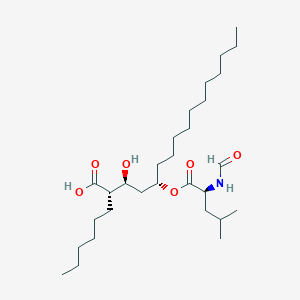 (2S,3S,5S)-5-[(N-Formyl-L-leucyl)oxy]-2-hexyl-3-hydroxyhexadecanoic Acid(Orlistat Impurity)(>80%)ͼƬ