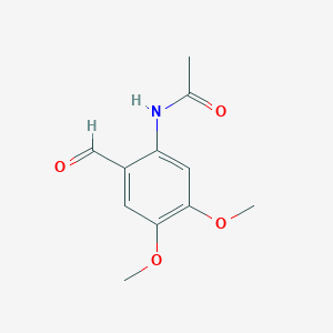 N-(2-Formyl-4,5-dimethoxy-phenyl)-acetamideͼƬ