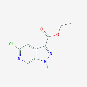 Ethyl5-chloro-1H-pyrazolo[3,4-C]pyridine-3-carboxylateͼƬ