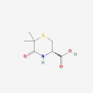 (3S)-6,6-dimethyl-5-oxothiomorpholine-3-carboxylic AcidͼƬ