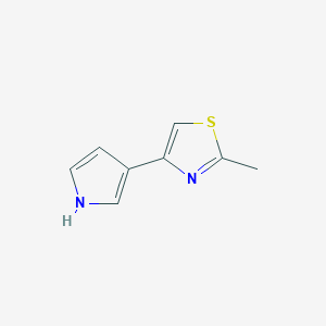 2-methyl-4-(1H-pyrrol-3-yl)-1,3-thiazoleͼƬ