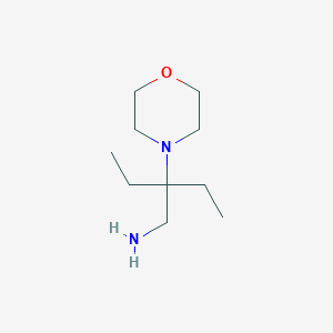 4-[3-(aminomethyl)pentan-3-yl]morpholineͼƬ