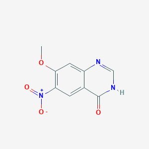 7-methoxy-6-nitro-3,4-dihydroquinazolin-4-oneͼƬ