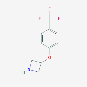 3-(4-(Trifluoromethyl)phenoxy)azetidineͼƬ