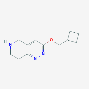 3-(cyclobutylmethoxy)-5,6,7,8-tetrahydropyrido[4,3-c]pyridazineͼƬ