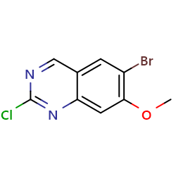 6-Bromo-2-chloro-7-methoxyquinazolineͼƬ