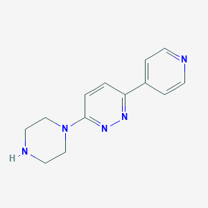 3-piperazin-1-yl-6-pyridin-4-ylpyridazineͼƬ