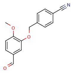 4-[(5-formyl-2-methoxyphenoxy)methyl]benzonitrileͼƬ