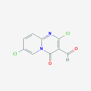 2,7-dichloro-4-oxo-4H-pyrido[1,2-a]pyrimidine-3-carbaldehydeͼƬ